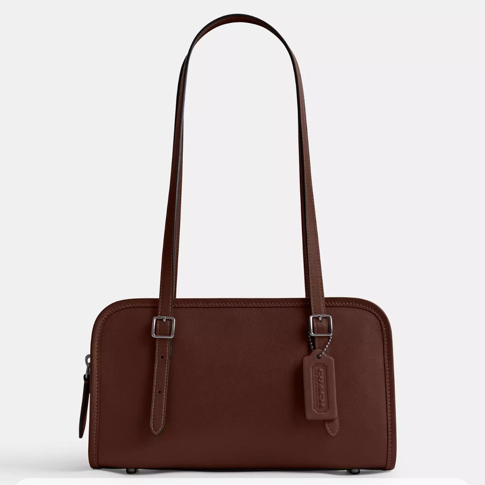 Coach swing zip silver maple